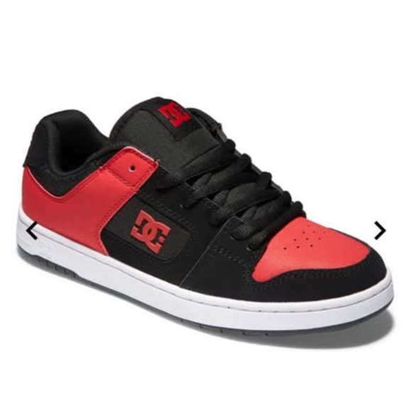 BRAND NEW women dc DC manteca red black skate shoes size US 9.5 10 10.5 11 - Picture 2 of 8